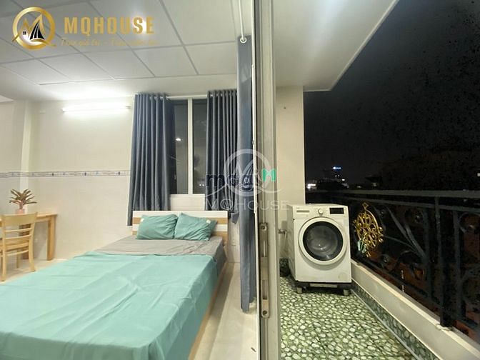 Hình ảnh Mb6623 nạp rút nhanh chóng studio ban công full nội thất free xe- Phan Văn Sửu- Cộng Hòa