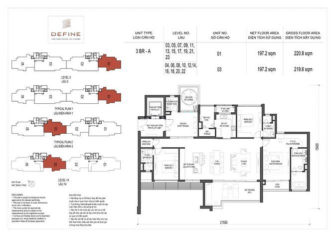 Hình ảnh Bán Trang Chủ MB66.COM / Đăng Ký Tặng 66K Define Capitaland Giá CĐT, còn 2 căn 3PN, DT 197m2