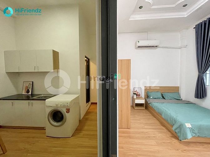 Hình ảnh Căn Hộ Mini 1PN Bancol - Studio CSL 35m2 Ngay Sân Bay Máy Giặt Riêng