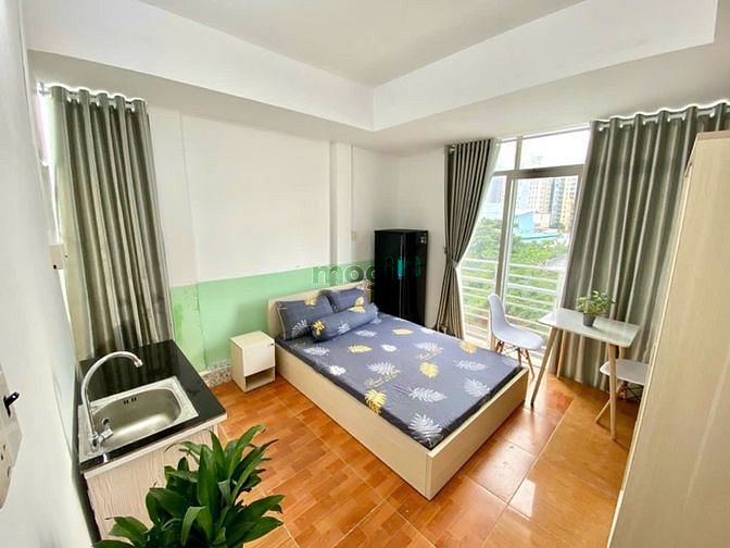 Hình ảnh Căn Hộ Dịch Vụ FULL Nội Thất- Ban công Ngay Văn Hiến