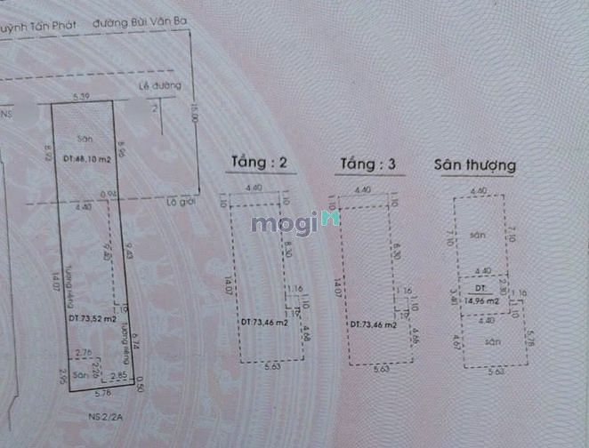 Hình ảnh Bán Nhà Mặt Tiền Bùi Văn Ba-Q7