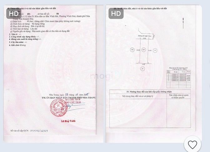 Hình ảnh Bán Lô Đất Tái Định Cư - Vĩnh Hòa - NHA TRANG. Cách Biển Chỉ 3 PHÚT
