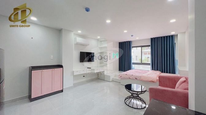 Hình ảnh Lý Chính Thắng Q3 cửa sổ lớn tòa nhà mới full nội thất cao cấp