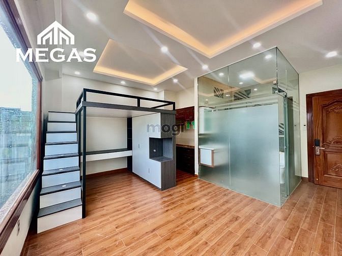 Hình ảnh Cho Thuê Căn Hộ Duplex View Kính Full Nội Thất Ngay Quang Trung.