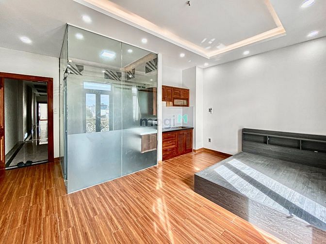 Hình ảnh Cho Thuê Căn Hộ Duplex View Kính Full Nội Thất Ngay Quang Trung.