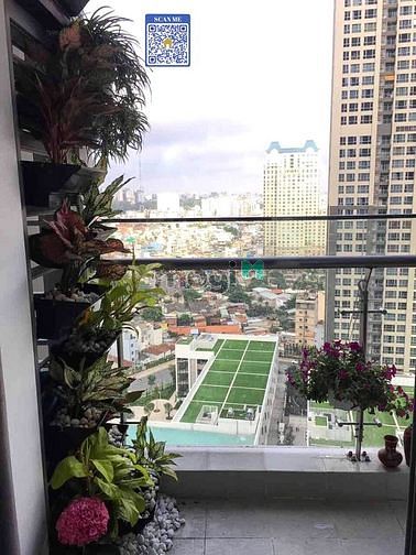 Hình ảnh Cho thuê 2pn 75m2 full nội thất Vinhomes Central Park, 20tr Siêu rẻ