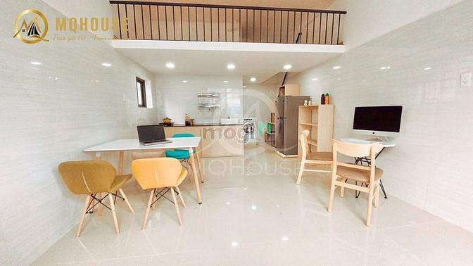 Hình ảnh Căn Hộ Duplex Ngay Bàu Cát Có Gác, Ban Công Full Nội Thất
