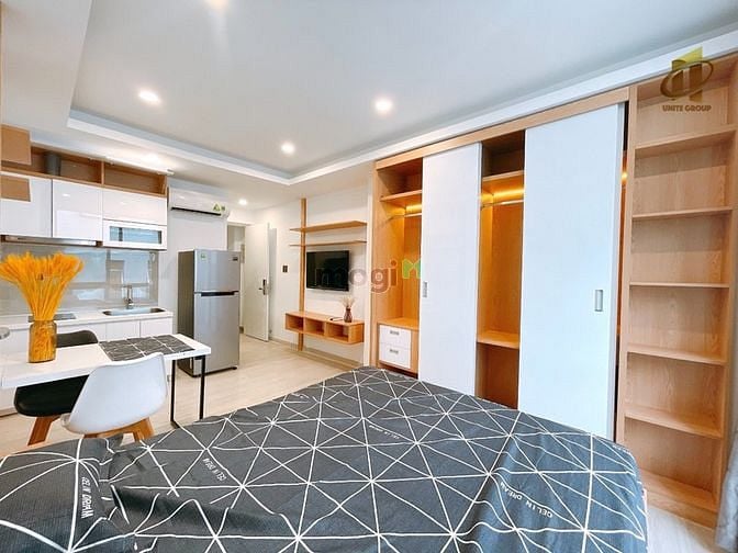 Hình ảnh CHDV Đa Kao Quận 1 full nội thất tách bếp ban công