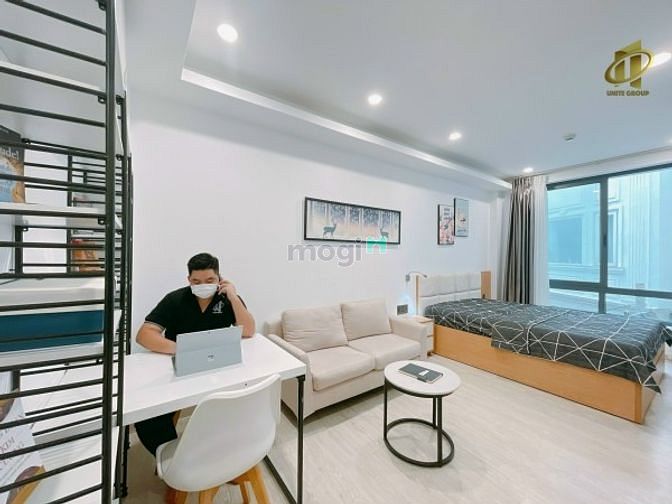 Hình ảnh CHDV Đa Kao Quận 1 full nội thất tách bếp ban công