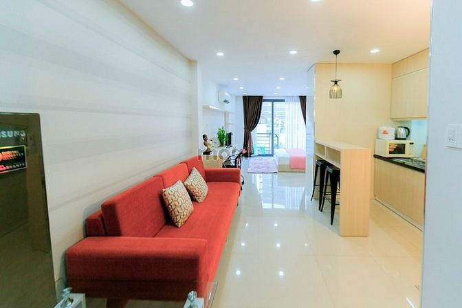 Hình ảnh CHDV Trần Đình Xu Quận 1 full nội thất ban công