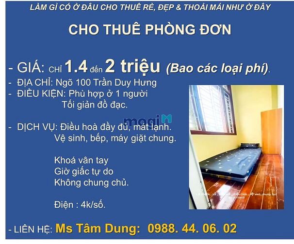 Hình ảnh cho thuê phòng trọ trung tâm quận Cầu Giấy, giá 1,2tr/ tháng ở luôn