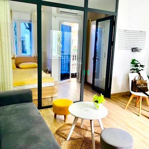 Hình ảnh 🏅Siêu Phẩm Căn Hộ 1PN Ban Công, Gần CV Lê Văn Tám, Máy Giặt Riêng