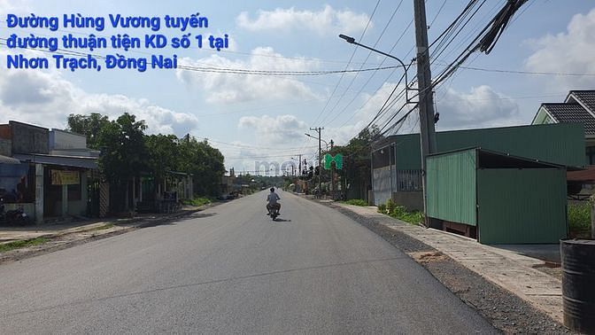 Hình ảnh Cần bán gấp đất thổ cư mặt tiền đường Hùng Vương, Nhơn Trạch