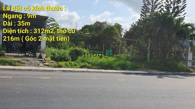 Hình ảnh Cần bán gấp đất thổ cư mặt tiền đường Hùng Vương, Nhơn Trạch
