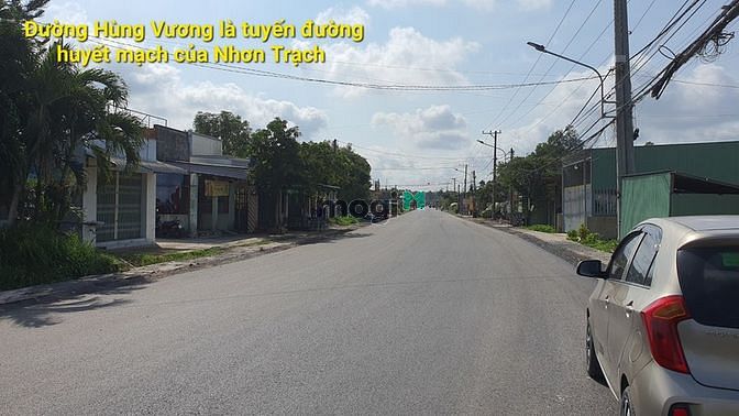 Hình ảnh Cần bán gấp đất thổ cư mặt tiền đường Hùng Vương, Nhơn Trạch