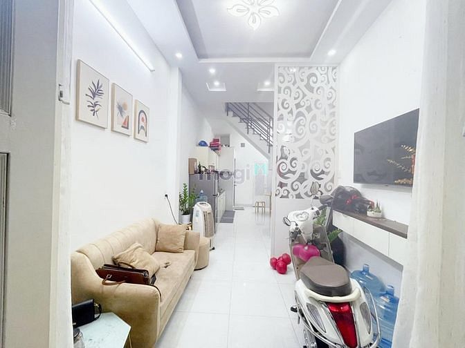 Hình ảnh Nhà đẹp Lê Quang Định Bình Thạnh nhỉnh 4 tỷ DTSD 54M2