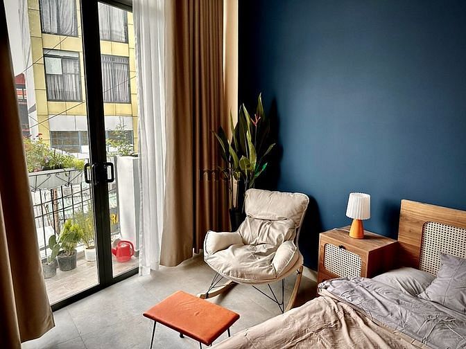 Hình ảnh ✅Studio Vách Ngăn Ban Công 45m2_Full NT Mới Keng Gần ĐH Văn Lang✅