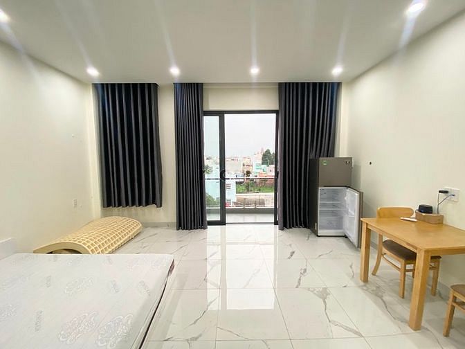 Hình ảnh Studio full nội thất - ban công rộng view đẹp máy giặt riêng