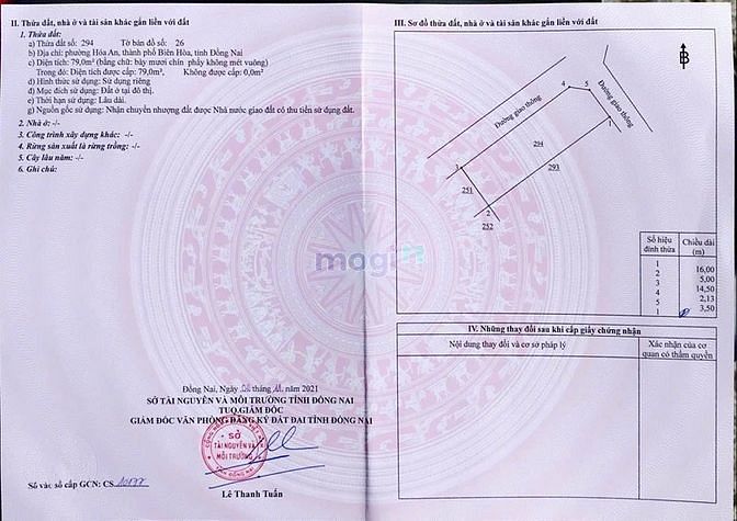 Hình ảnh Bán Đất 2Mặt Tiền Sổ Riêng Biên Hoà 2Tỷ5 ( Giá đã giảm 400triệu)