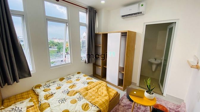 Hình ảnh 📌Phòng studio cửa sổ lớn full nội thất thoáng mát📌