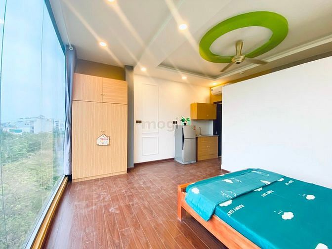 Hình ảnh Studio full nội thất - cửa kính siêu lớn view đẹp