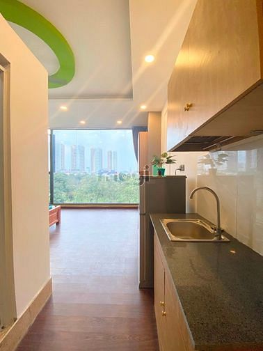 Hình ảnh Studio full nội thất - cửa kính siêu lớn view đẹp