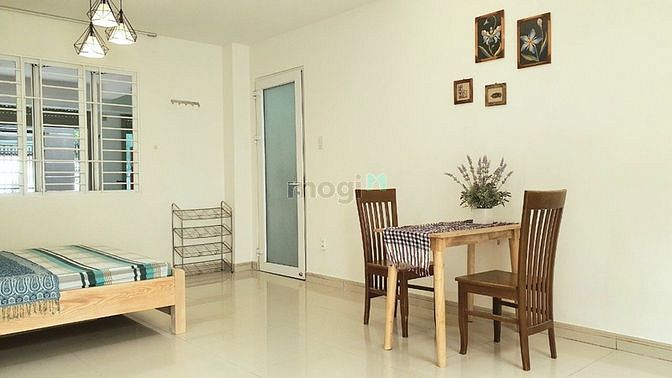 Hình ảnh 1pn full nội thất - bao chi phí chỉ tính điện hf hỗ trợ 1tr cọc ngay