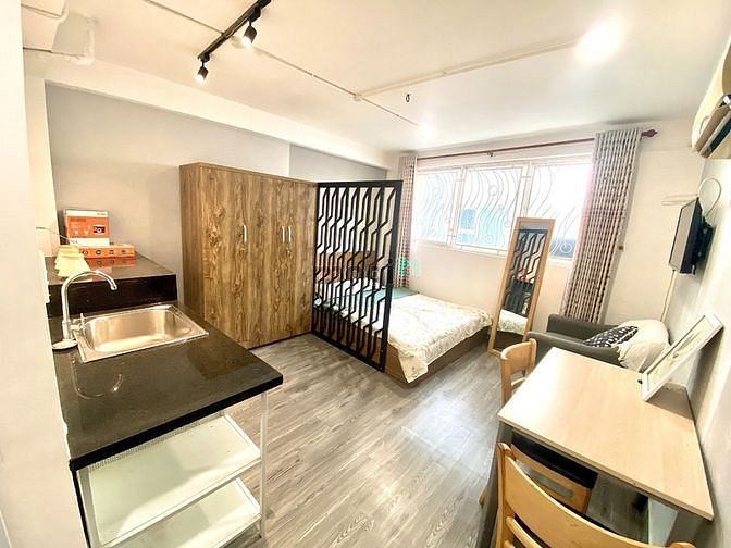Hình ảnh Quận 1 Trang Chủ MB66.COM / Đăng Ký Tặng 66K Studio cửa sổ lớn gần GEM Center, chợ Tân Định