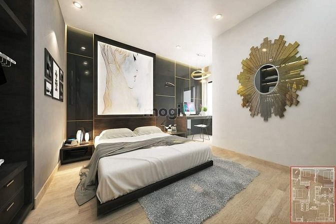 Hình ảnh Tặng nội thất CHCC SAMLAND RIVERSIDE Q. Bình Thạnh, 72m², giá 1 tỷ 550