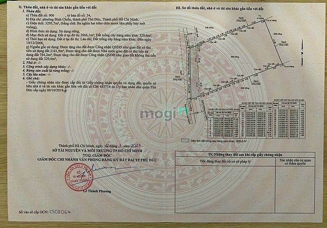 Hình ảnh Bán đất đường Ngô Chỉ Quốc chỉ 16triệu/m2 thổ cư 100% góc 3MT 3.300m2