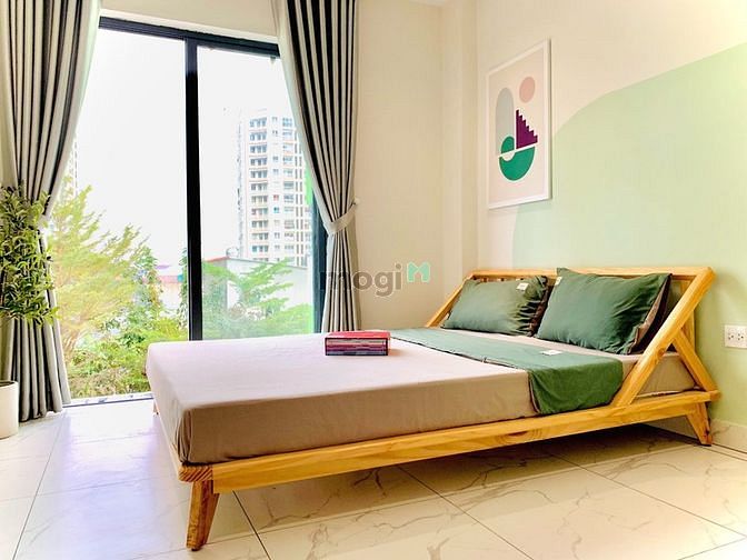 Hình ảnh 1 căn Studio full nội thất cửa kính siêu đẹp - được nuôi mèo