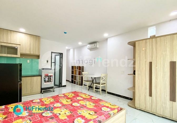 Hình ảnh Phòng ban công, thoáng, full nt, máy giặt riêng, gần Lotte, TĐT, RMIT