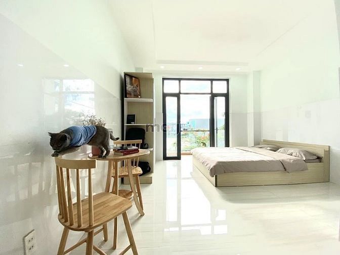 Hình ảnh Trống lại CHDV studio_ban công_máy giặt riêng gần ĐH Hutech