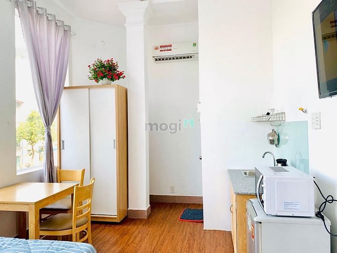 Hình ảnh Mb6623 nạp rút nhanh chóng studio Ngô Tất Tố cửa sổ to_full nội thất gần cầu Thủ Thiêm