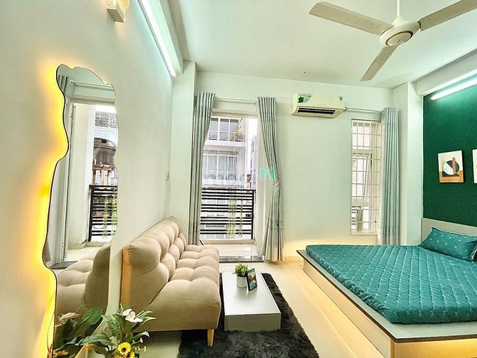 Hình ảnh Ưu đãi Studio Balcon Nam Kỳ Khởi Nghĩa full nội thất cao cấp Quận 3