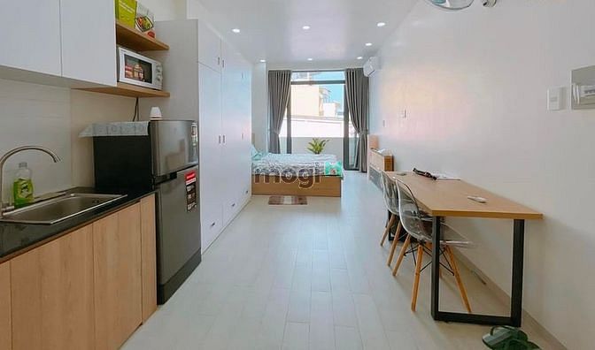 Hình ảnh Giảm 500K_Studio ban công full NT cao cấp_Thang máy_quận Bình Thạnh