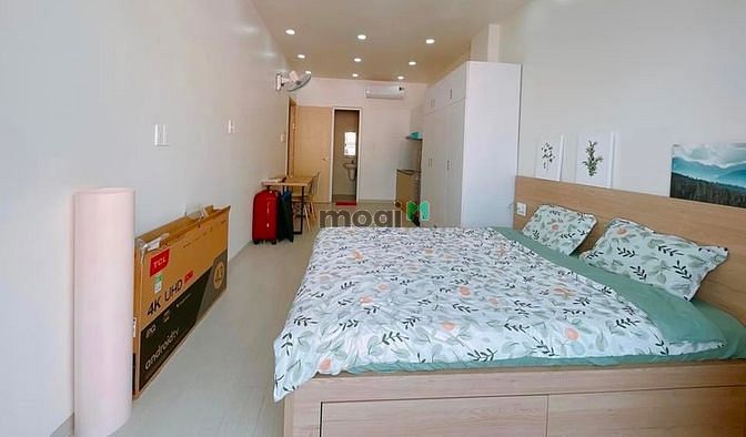 Hình ảnh Giảm 500K_Studio ban công full NT cao cấp_Thang máy_quận Bình Thạnh