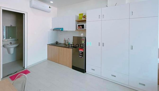 Hình ảnh Giảm 500K_Studio ban công full NT cao cấp_Thang máy_quận Bình Thạnh