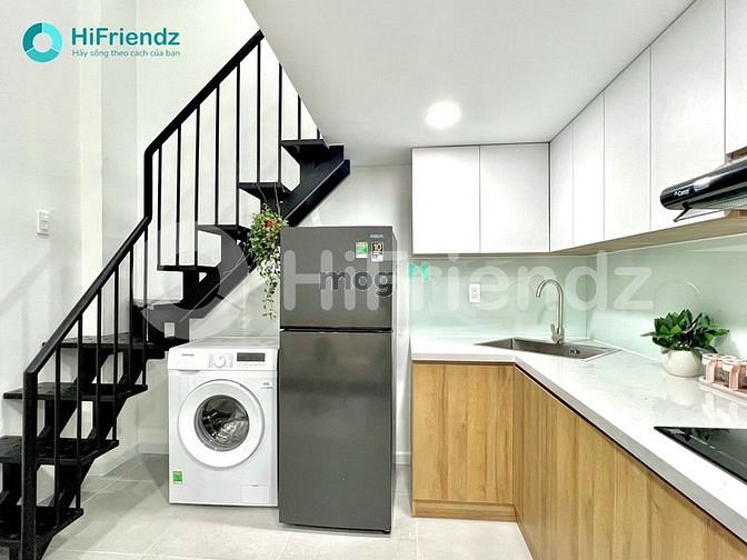 Hình ảnh Duplex siêu rộng ở 4-5 bạn sinh viên ngay Vincom KcX Tân Thuận Full NT