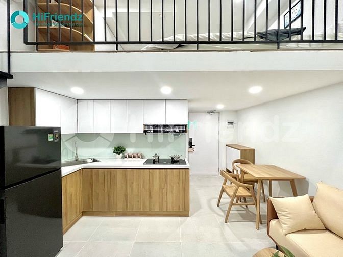 Hình ảnh Duplex siêu rộng ở 4-5 bạn sinh viên ngay Vincom KcX Tân Thuận Full NT