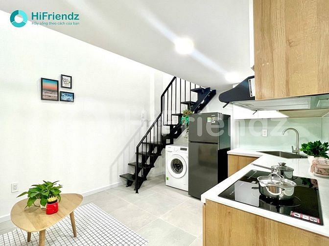 Hình ảnh Duplex siêu rộng ở 4-5 bạn sinh viên ngay Vincom KcX Tân Thuận Full NT
