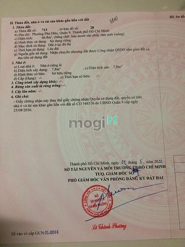 Hình ảnh Bán đất mặt tiền đường số 827 . Nguyễn duy trinh. P phú hữu.Q9