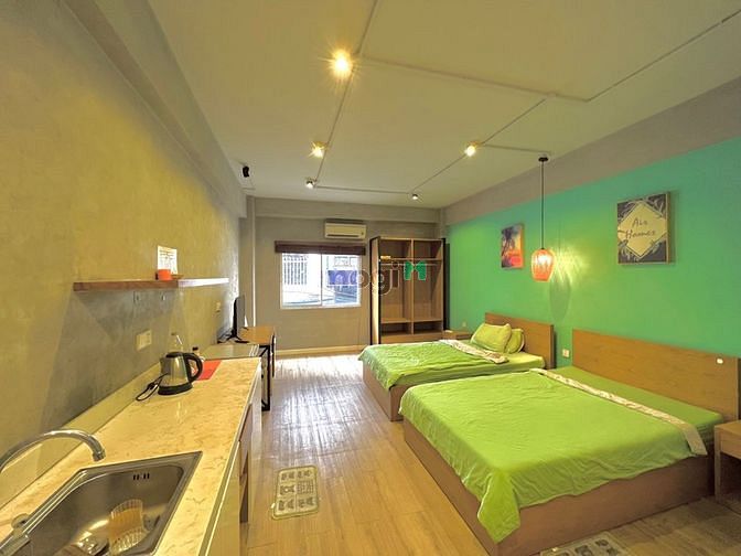 Hình ảnh CHDV full NT 2 giường ngủ siêu rộng rãi gần ngay sân bay