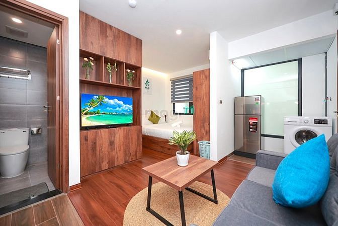 Hình ảnh Cho thuê CHDV full đồ Studio mới ở 121 Yên Phụ nhỏ, gần Thanh Niên