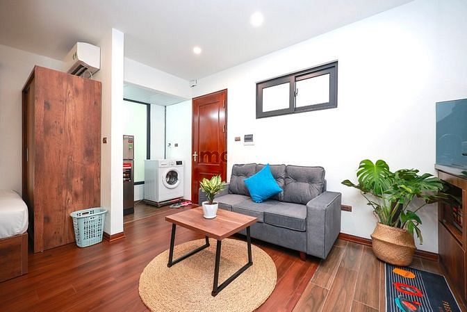 Hình ảnh Cho thuê CHDV full đồ Studio mới ở 121 Yên Phụ nhỏ, gần Thanh Niên