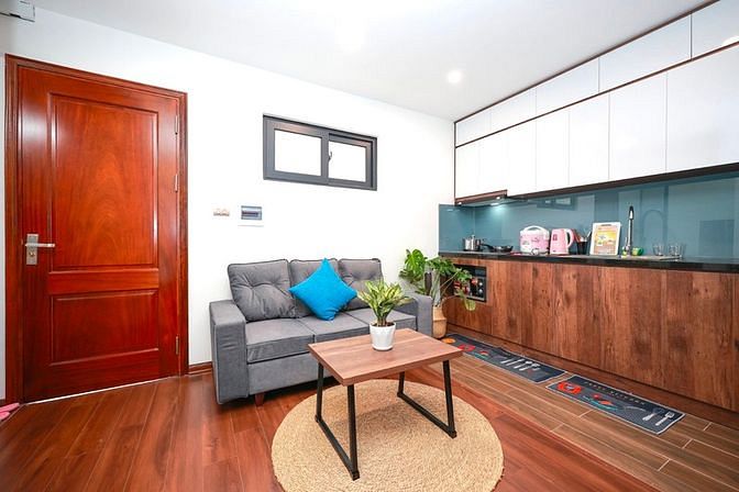 Hình ảnh Cho thuê CHDV full đồ Studio mới ở 121 Yên Phụ nhỏ, gần Thanh Niên