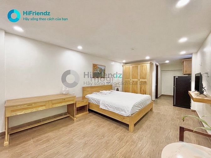 Hình ảnh Studio full nội thất - Ban công SIÊU RỘNG - TÁCH Bếp