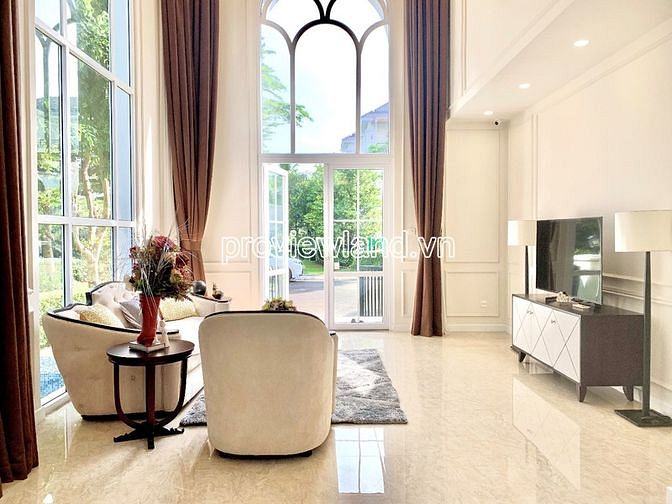 Hình ảnh Cho thuê biệt thự Venica Khang Điền, đất 300m2, 3 tầng, 4PN, full nt