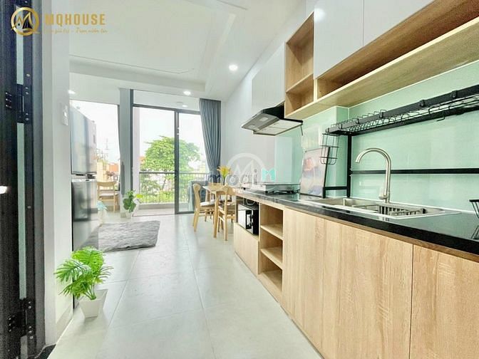 Hình ảnh Cho Thuê Căn Hộ Ngay VinCom Cộng Hoà Full Nội Thất, Ban công, Máy Giặ