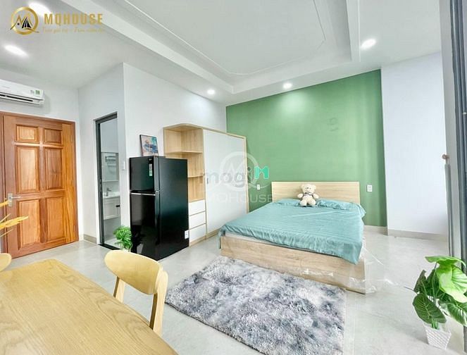 Hình ảnh Cho Thuê Căn Hộ Ngay VinCom Cộng Hoà Full Nội Thất, Ban công, Máy Giặ